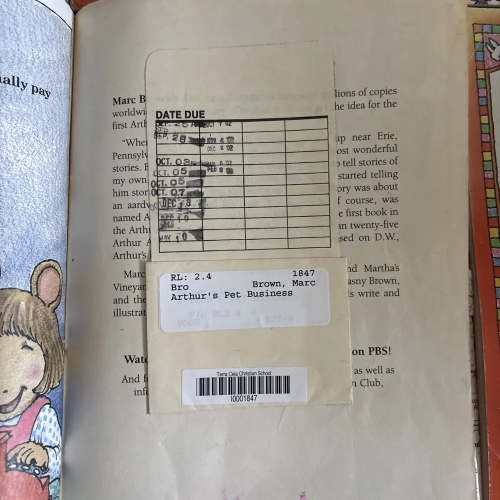Arthur Book Lot of 6 Marc Brown 1980s & 90s Vintage